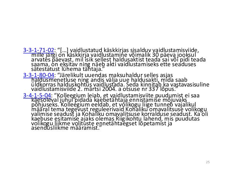 HALDUSÕIGUS #253