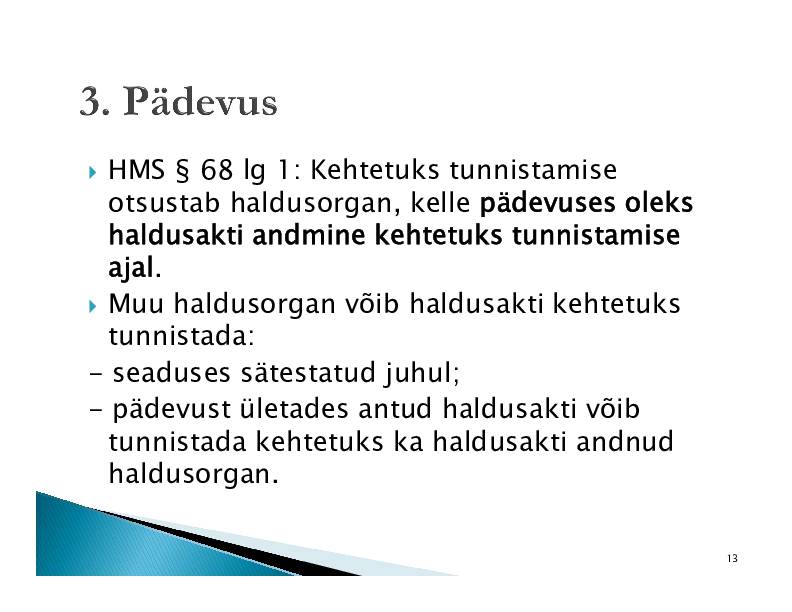 HALDUSÕIGUS #292