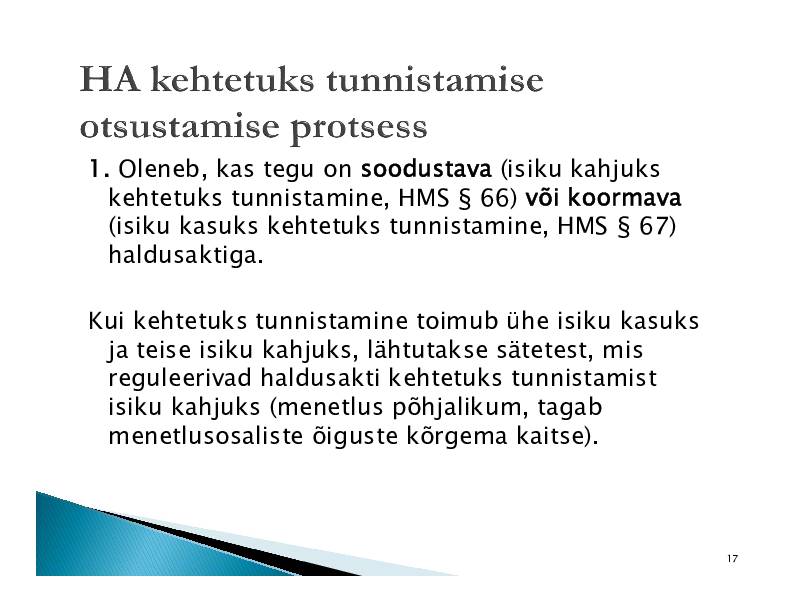 HALDUSÕIGUS #296