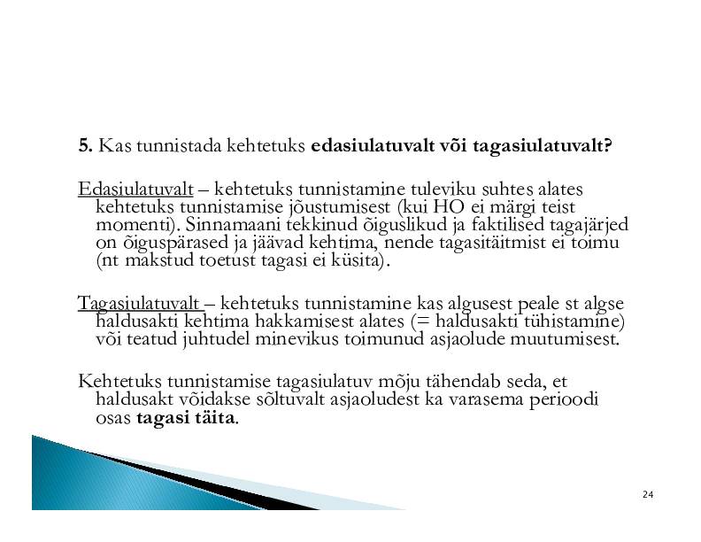 HALDUSÕIGUS #303