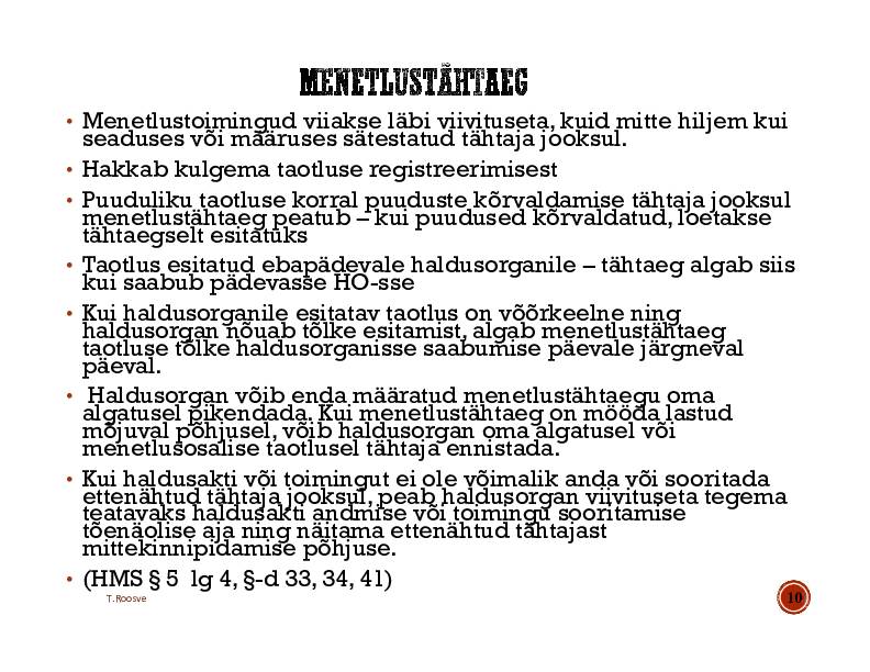 HALDUSÕIGUS #315