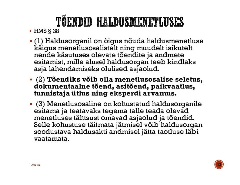 HALDUSÕIGUS #317