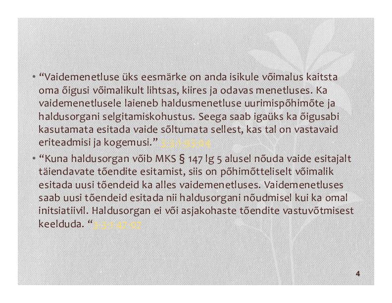 HALDUSÕIGUS #324