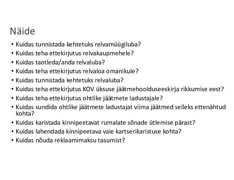 HALDUSÕIGUS #37