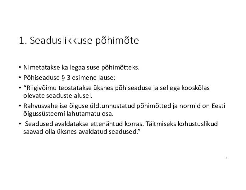 HALDUSÕIGUS #39