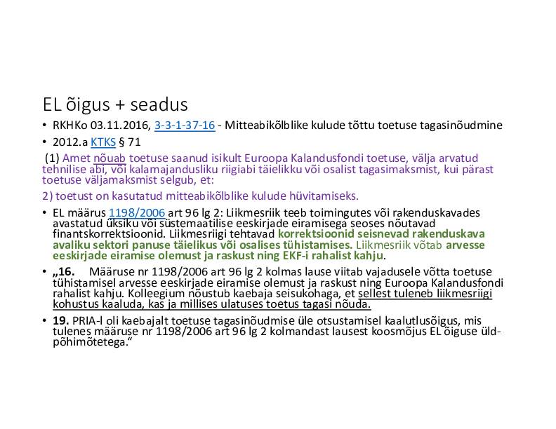HALDUSÕIGUS #47