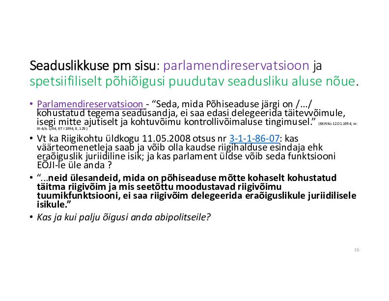 HALDUSÕIGUS #48