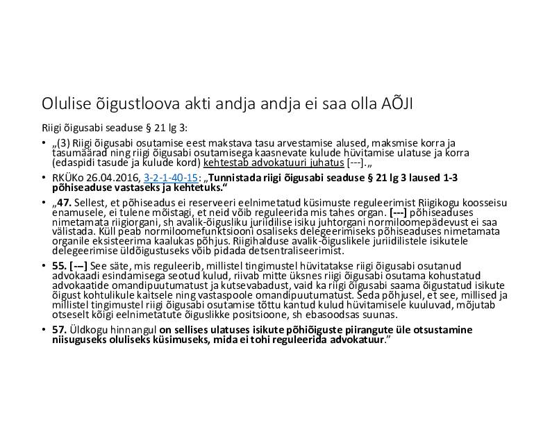 HALDUSÕIGUS #50