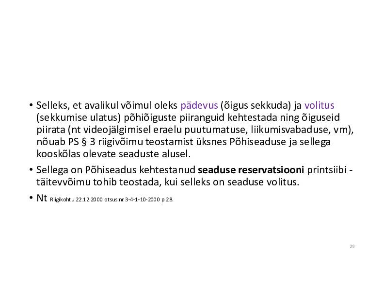 HALDUSÕIGUS #61