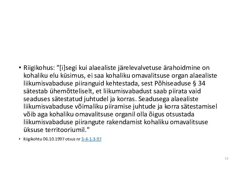 HALDUSÕIGUS #67