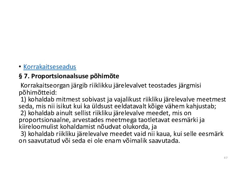 HALDUSÕIGUS #79