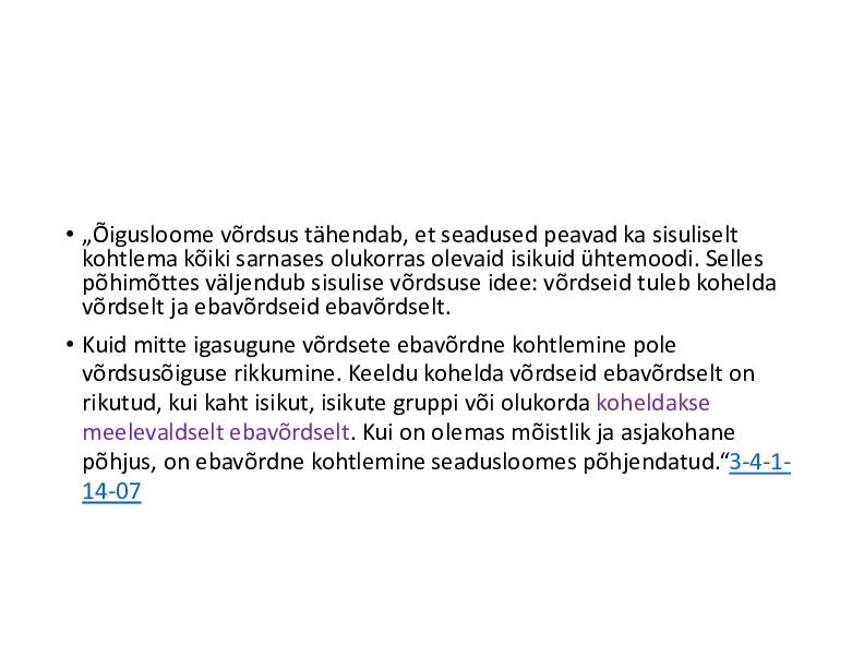 HALDUSÕIGUS #86