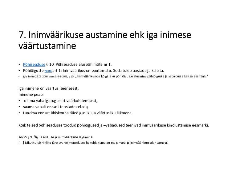 HALDUSÕIGUS #89