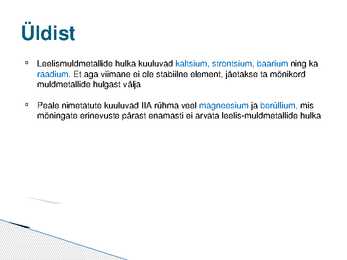 Leelismuldmetallid #2