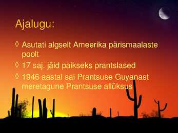 Lõuna- Ameerika esitlus #55