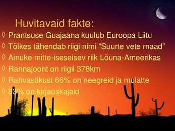 Lõuna- Ameerika esitlus #58