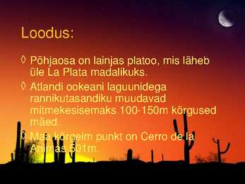 Lõuna- Ameerika esitlus #78