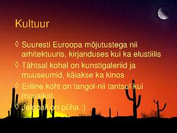Lõuna- Ameerika esitlus #9