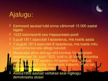 Lõuna- Ameerika esitlus #83