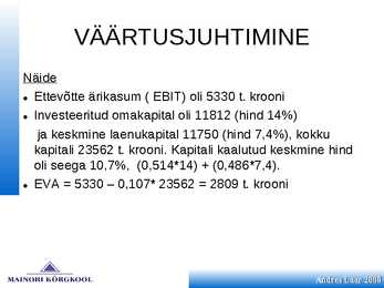 Finantsplaan #113