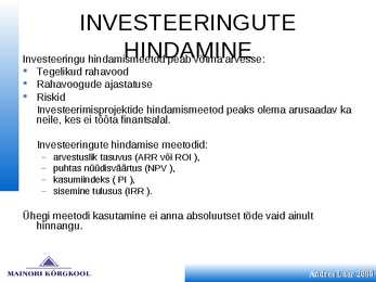 Finantsplaan #100