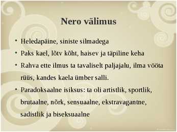 Keiser Nero #3