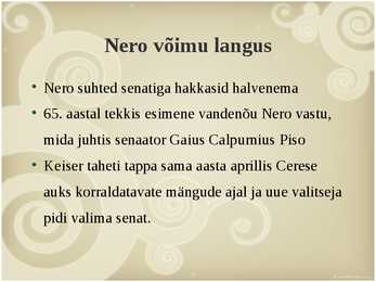Keiser Nero #26