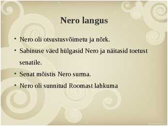 Keiser Nero #30