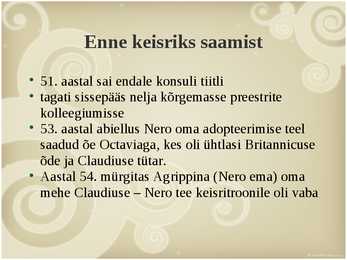 Keiser Nero #4