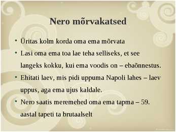 Keiser Nero #10