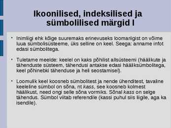 üldkeeleteadus #2