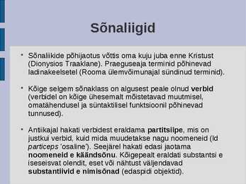 üldkeeleteadus #25