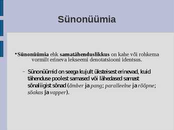 üldkeeleteadus #31