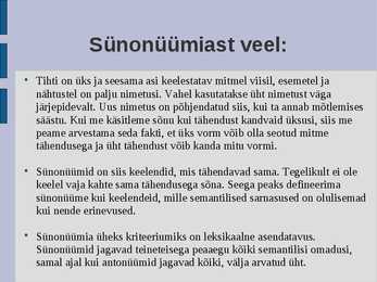 üldkeeleteadus #32