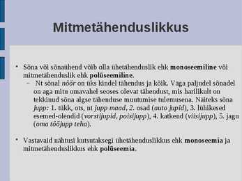 üldkeeleteadus #38