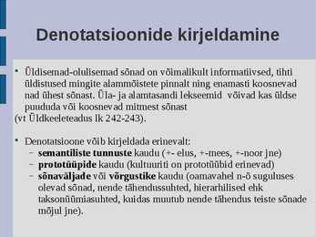 üldkeeleteadus #41