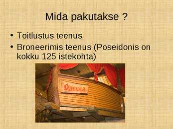 Trahter Poseidon - Powerpoindi esitlus #4