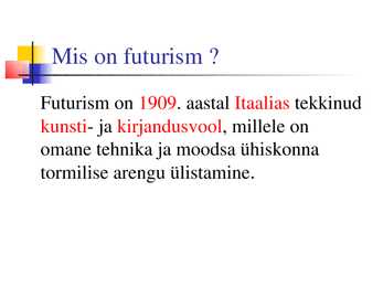 Futurism #2