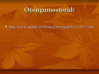 Powerpoint esitlus Oravast #9