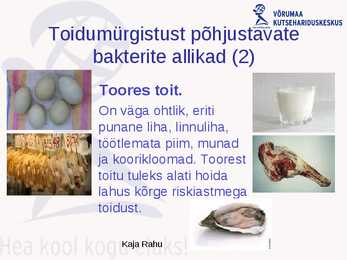 Toiduhügieeni alused #16