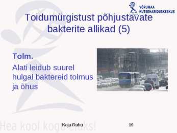 Toiduhügieeni alused #19