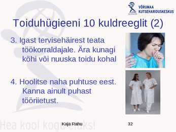 Toiduhügieeni alused #32