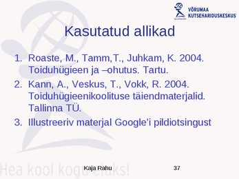 Toiduhügieeni alused #37