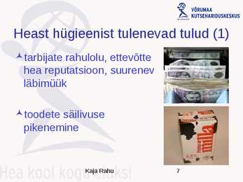 Toiduhügieeni alused #7