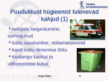 Toiduhügieeni alused #9