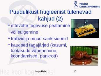 Toiduhügieeni alused #10