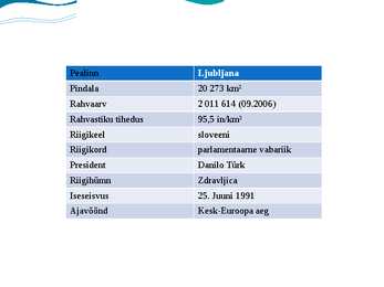 Sloveenia slaidiesitlus #2