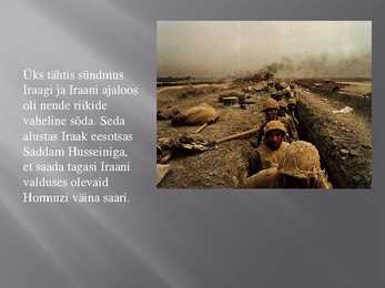 Powerpoint Iraak ja Iraan #8