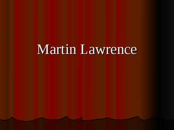 Martin Lawrence