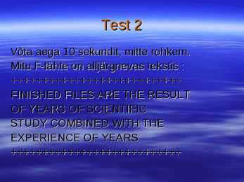 5 psühholoogilist testi #6